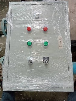 ติดตั้งระบบตู้คอนโทรลปั๊มน้ำ